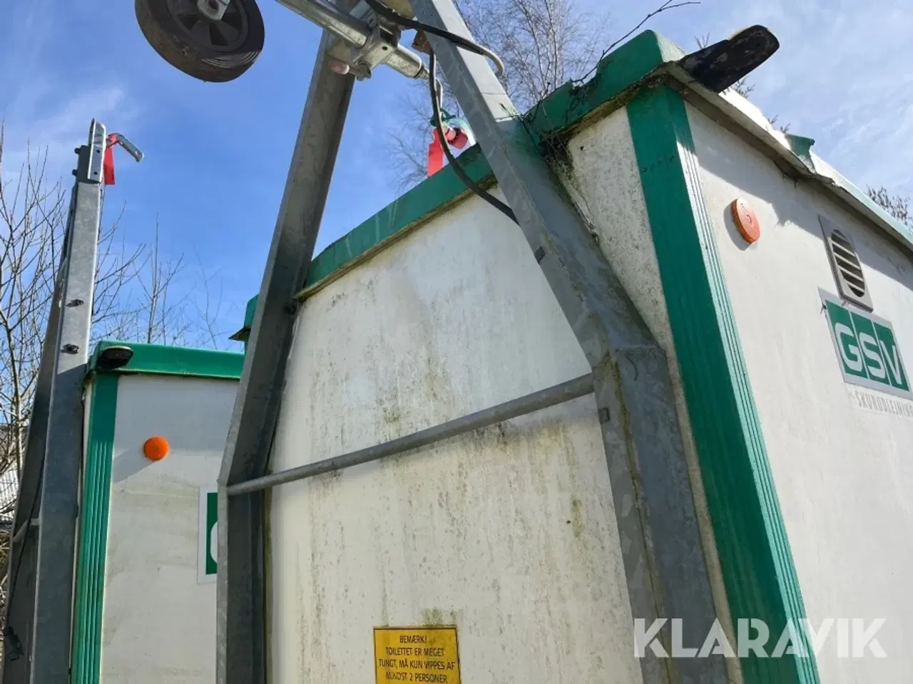 Billede 7 - Toiletvogn Scanvogn WC-Flex