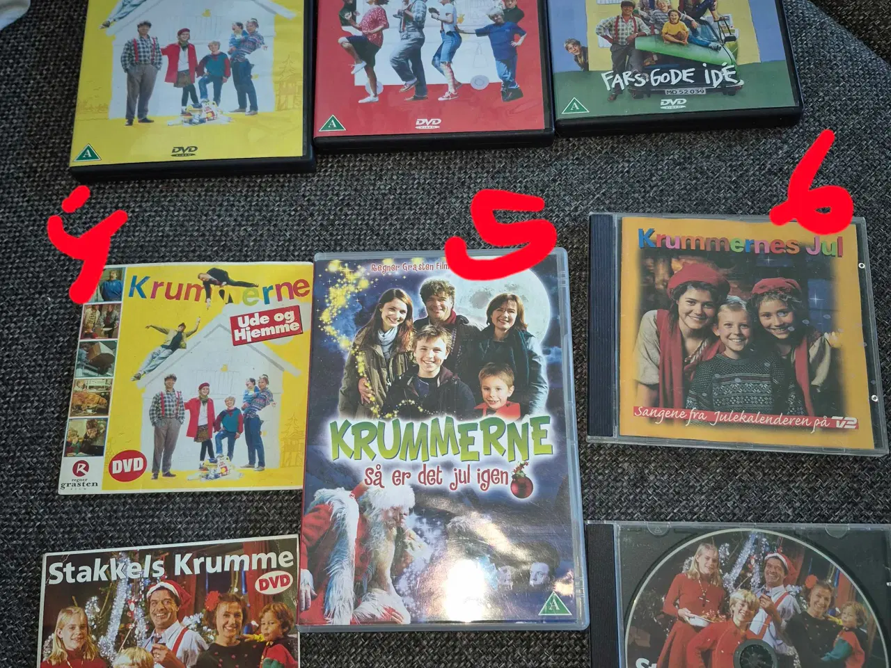 Billede 1 - Krummerne lots med julekalender tilbehør