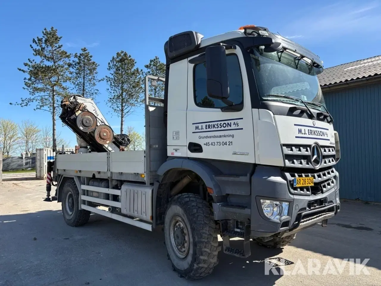 Billede 7 - Lastbil Mercedes-Benz Arocs 2036 AK med kran