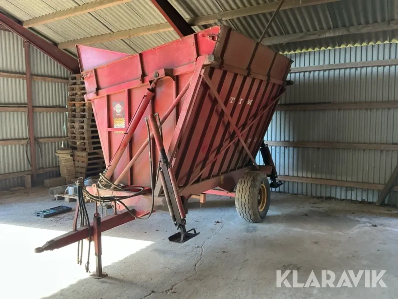 Billede 1 - Sidetipvogn Tim Maskinfabrik 460-900