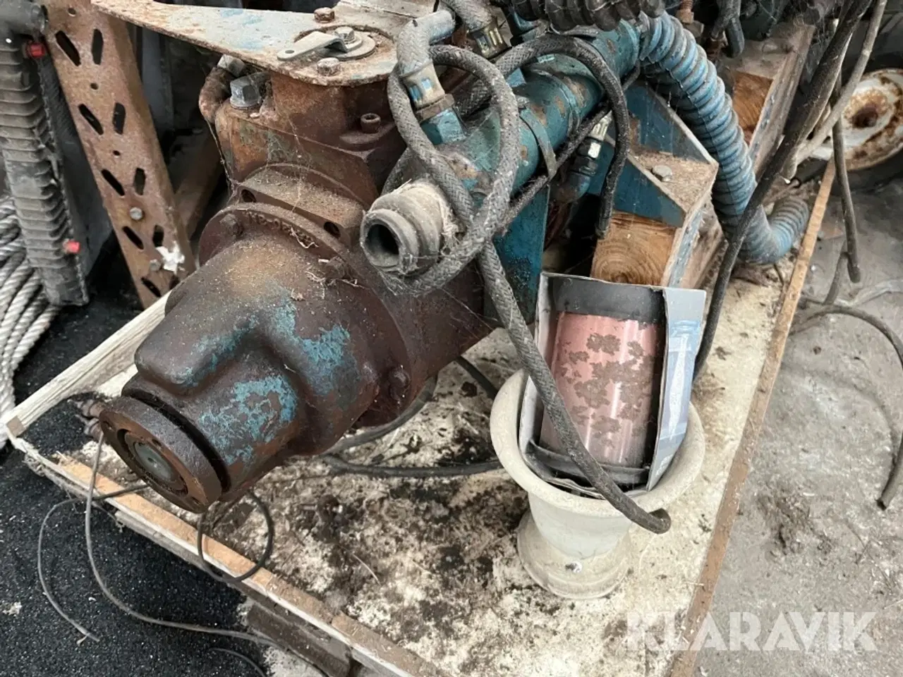Billede 7 - Bådmotor Marine 4 cylinder Mercedes 180 HK