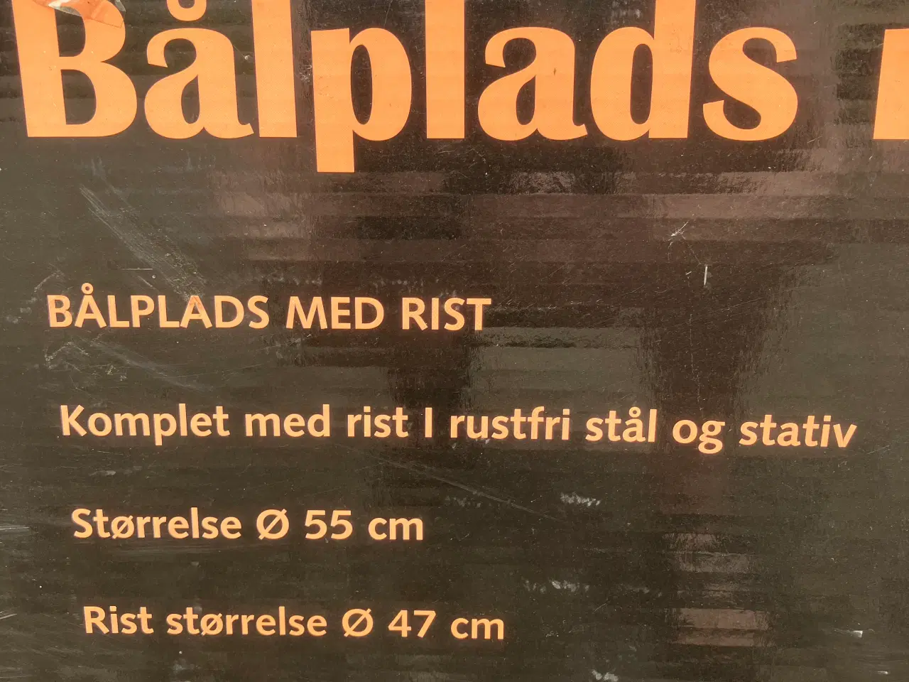Billede 2 - Bålplads med rist