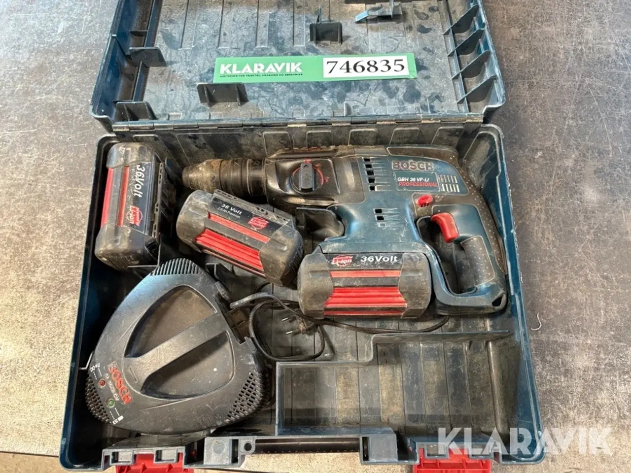 Billede 8 - Borehammer med batteri & lader Bosch