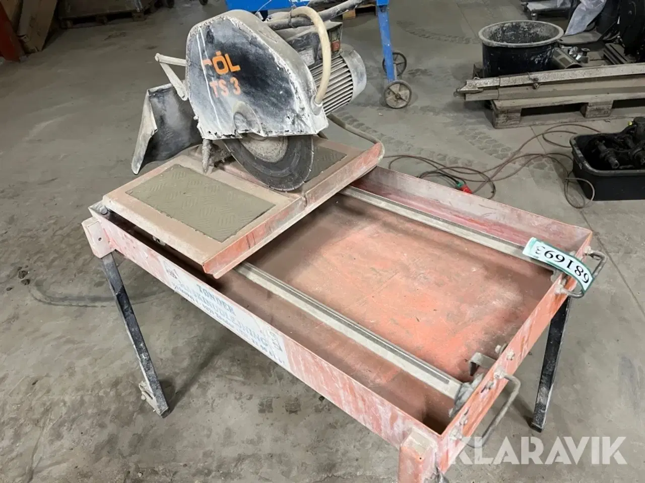 Billede 4 - Fliseskærer Gölz Ts350