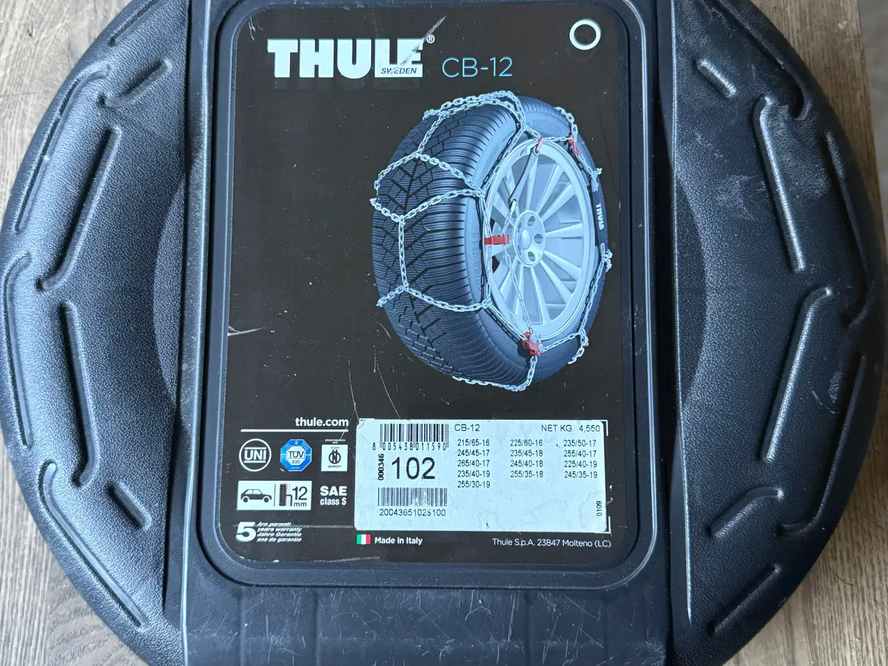 Billede 1 - Thule snekæder i taske