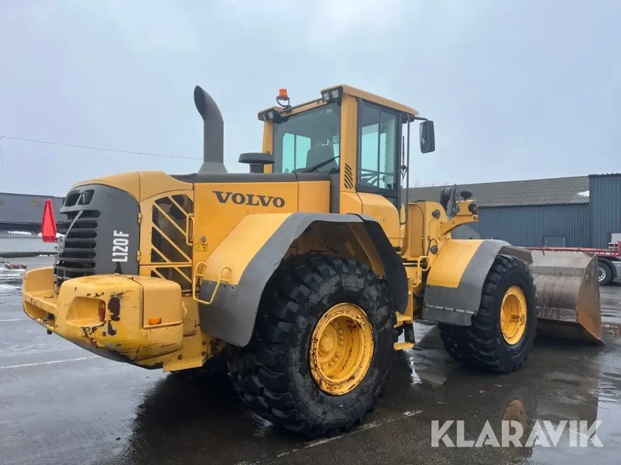 Billede 3 - Gummiged Volvo L120 F