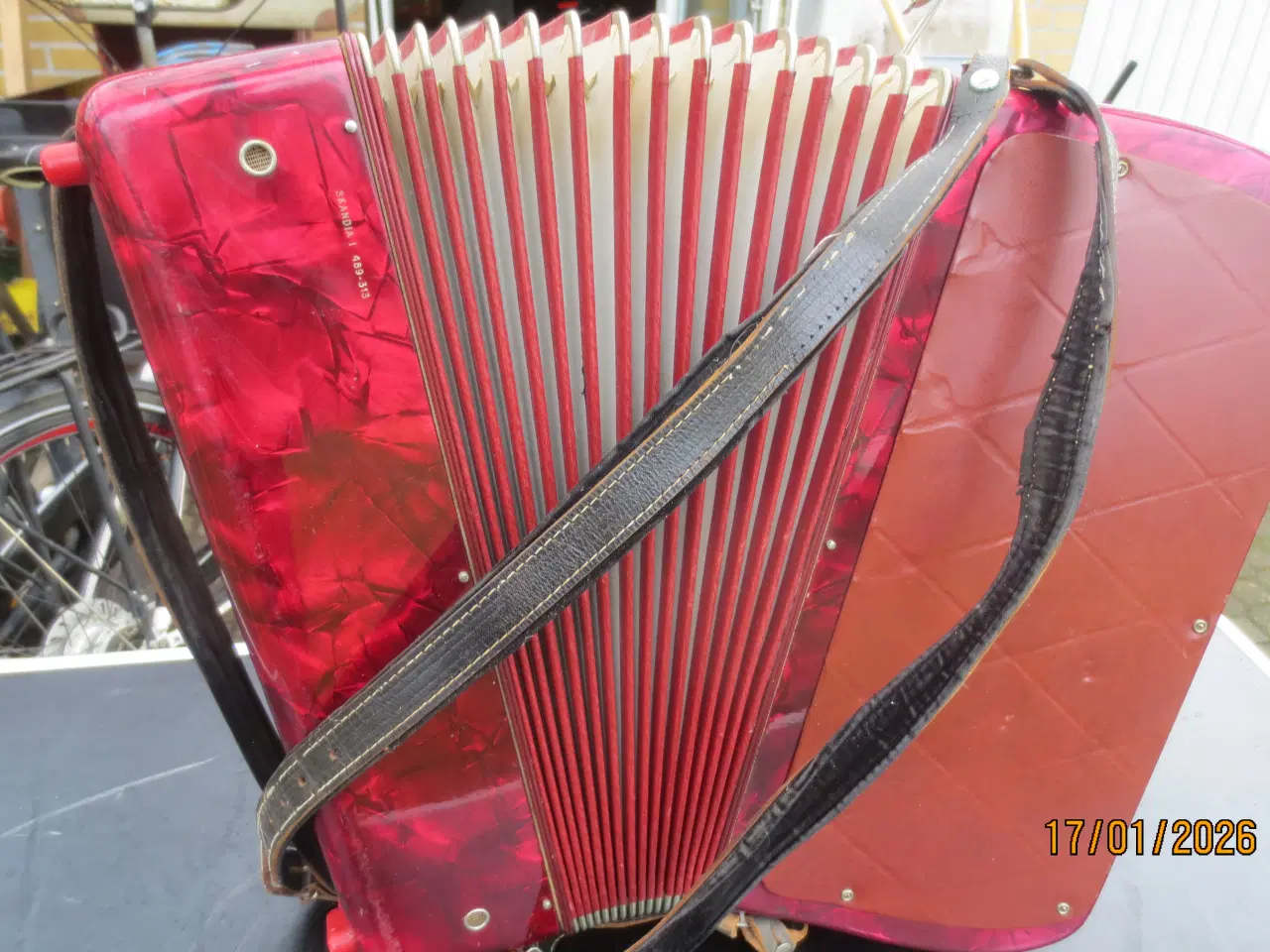 Billede 6 - 1 stk Harmonika Hagstrom Skandia