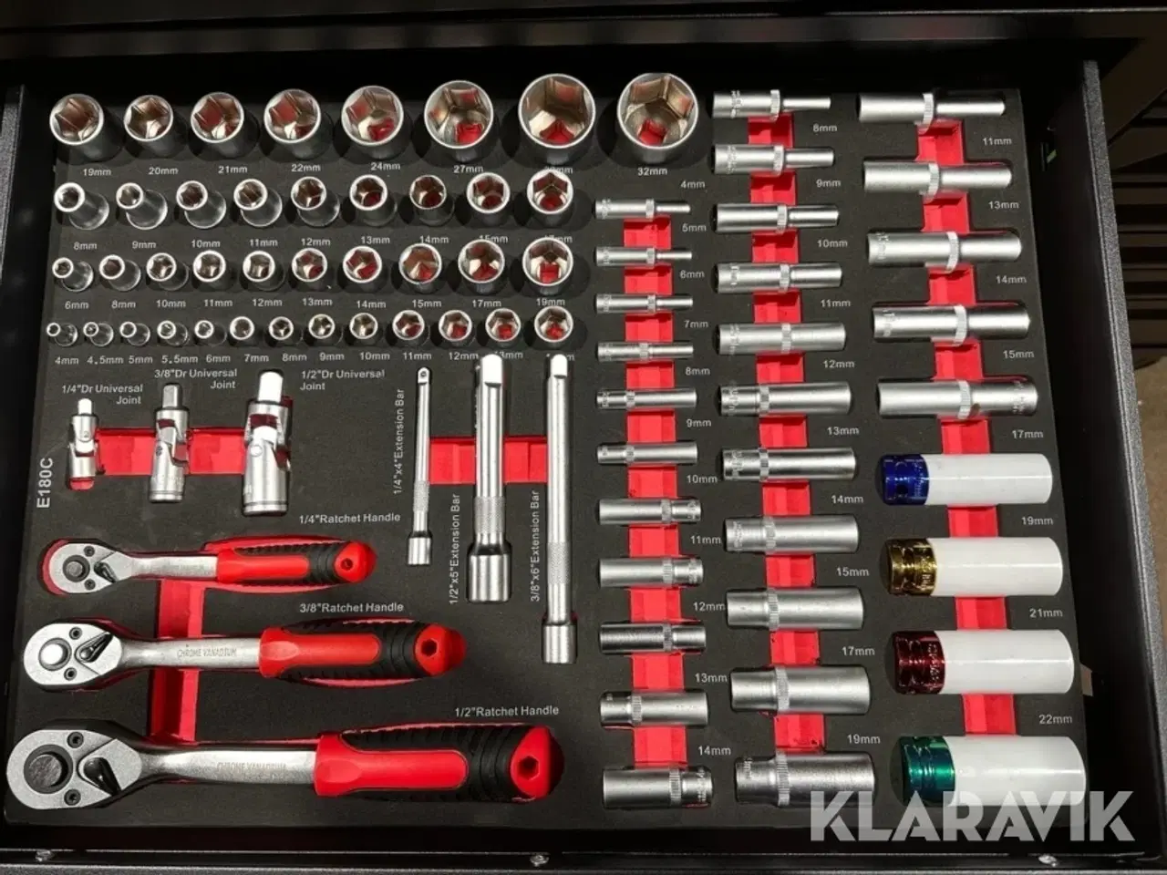 Billede 3 - Værkstedsvogn Bearsafe 13 skuffer