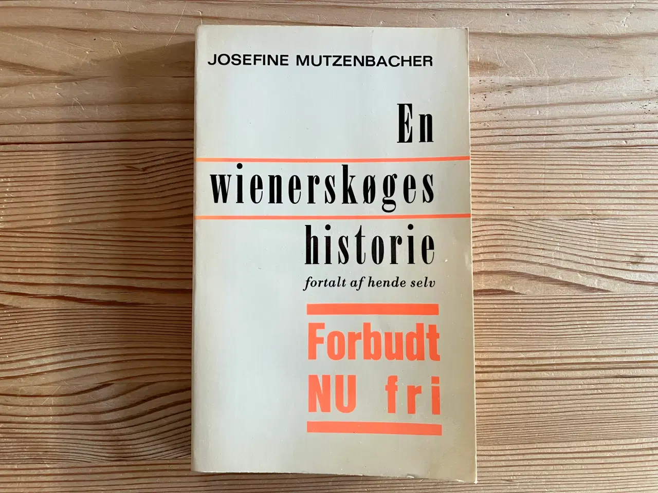 Billede 1 - En wienerskøges historie, af Josefine Mutzenbacher