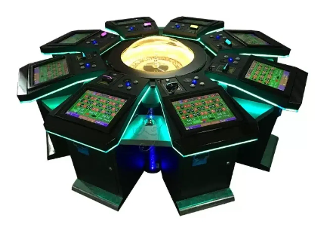 Billede 1 - "Roulette Maskine 8 Personers Casino Automat