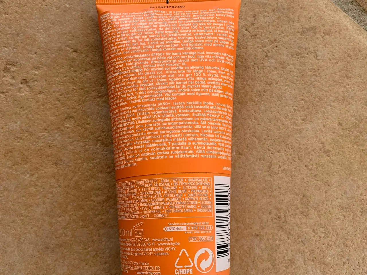 Billede 2 - Vichy Capital Soleil SPF 50+ wet skin gel 200 ml 