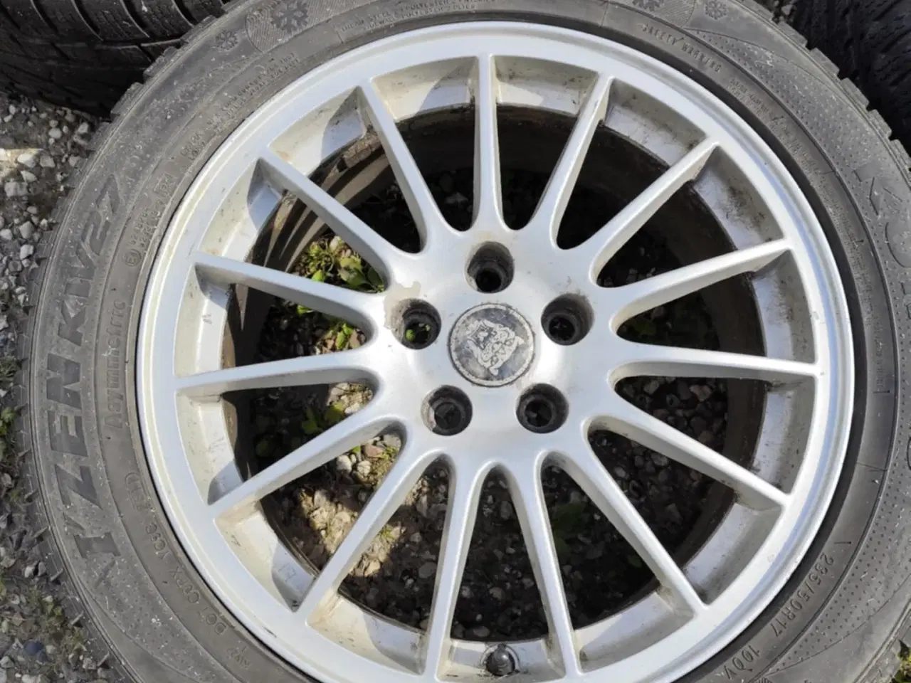 Billede 5 - Jaguar alufælge med vinterdæk