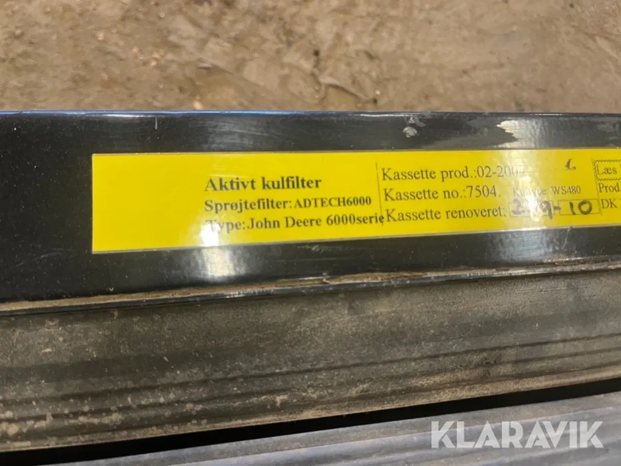 Billede 4 - Aktiv kulfilter John Deere 6000 3 styk
