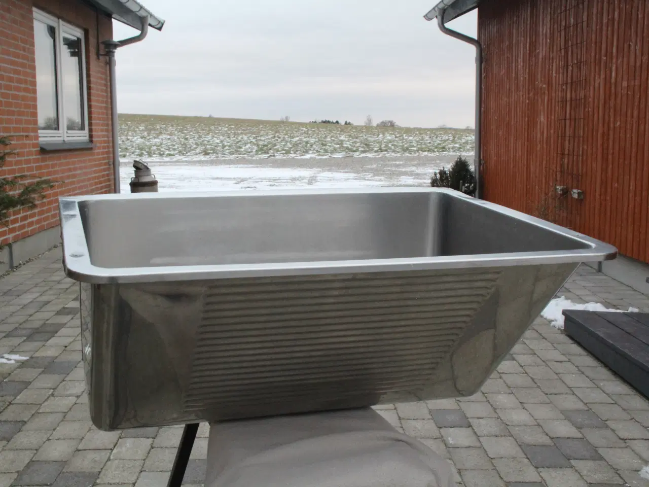 Billede 5 - Stor rustfri stålvask