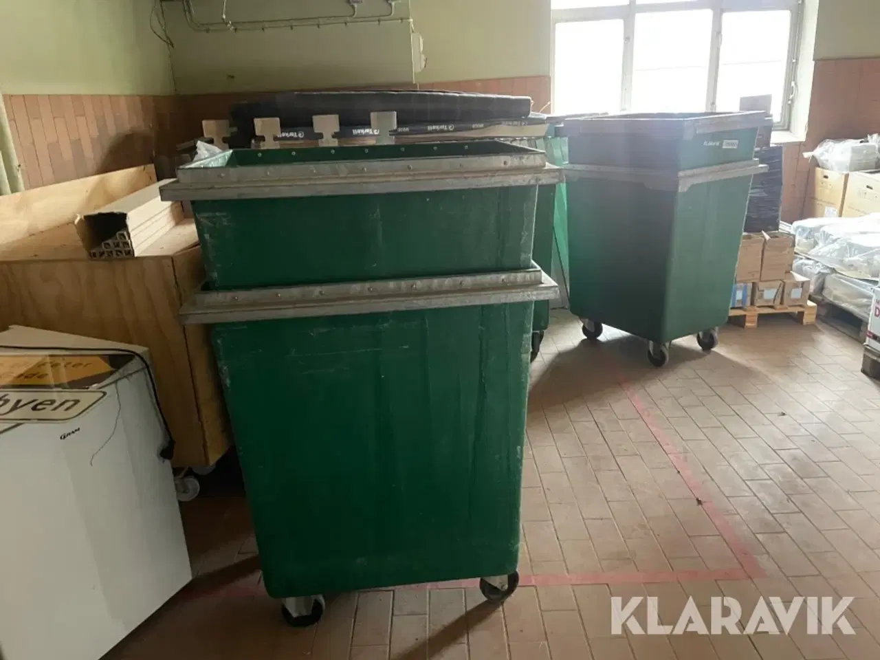 Billede 3 - Rulle containere 7 styk