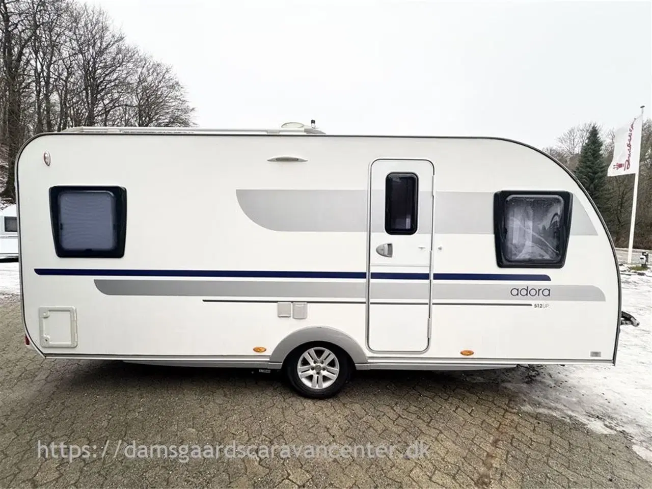 Billede 1 - 2013 - Adria Adora 512 UP   Franskseng-Gulvtemp.-Mover-Telt