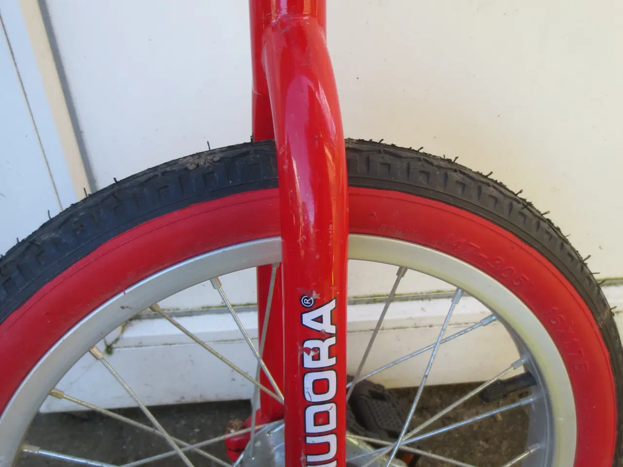 Billede 2 - 1 stk Hudora Ethjulet cykel
