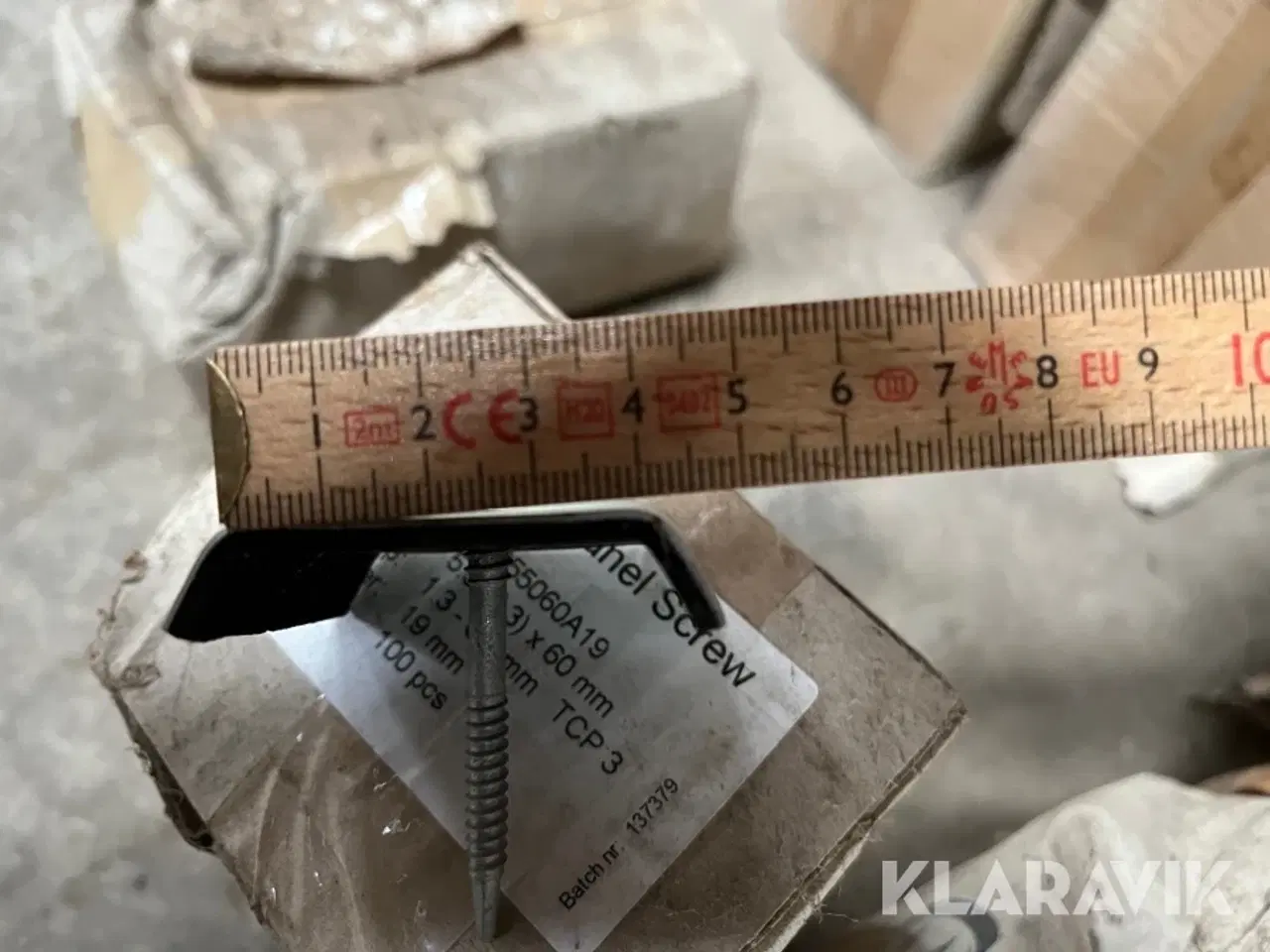 Billede 8 - Lys-Trapezplade holder Sandwich Panel Screw 400 sæt