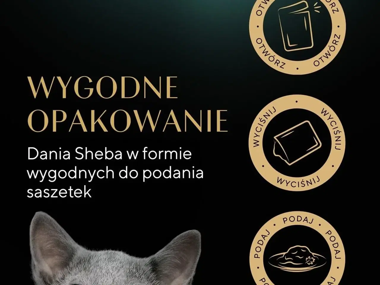 Billede 7 - Vådfoder til kattekillinger Sheba – udvalg i sauce, 40×85 g