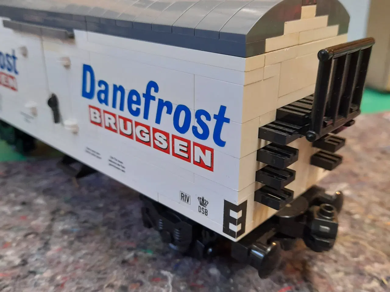 Billede 3 - Lego Tog, Danefrost, kølevogn