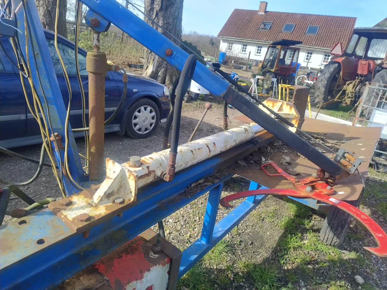 Billede 4 - Brændekløver med kran sælges 