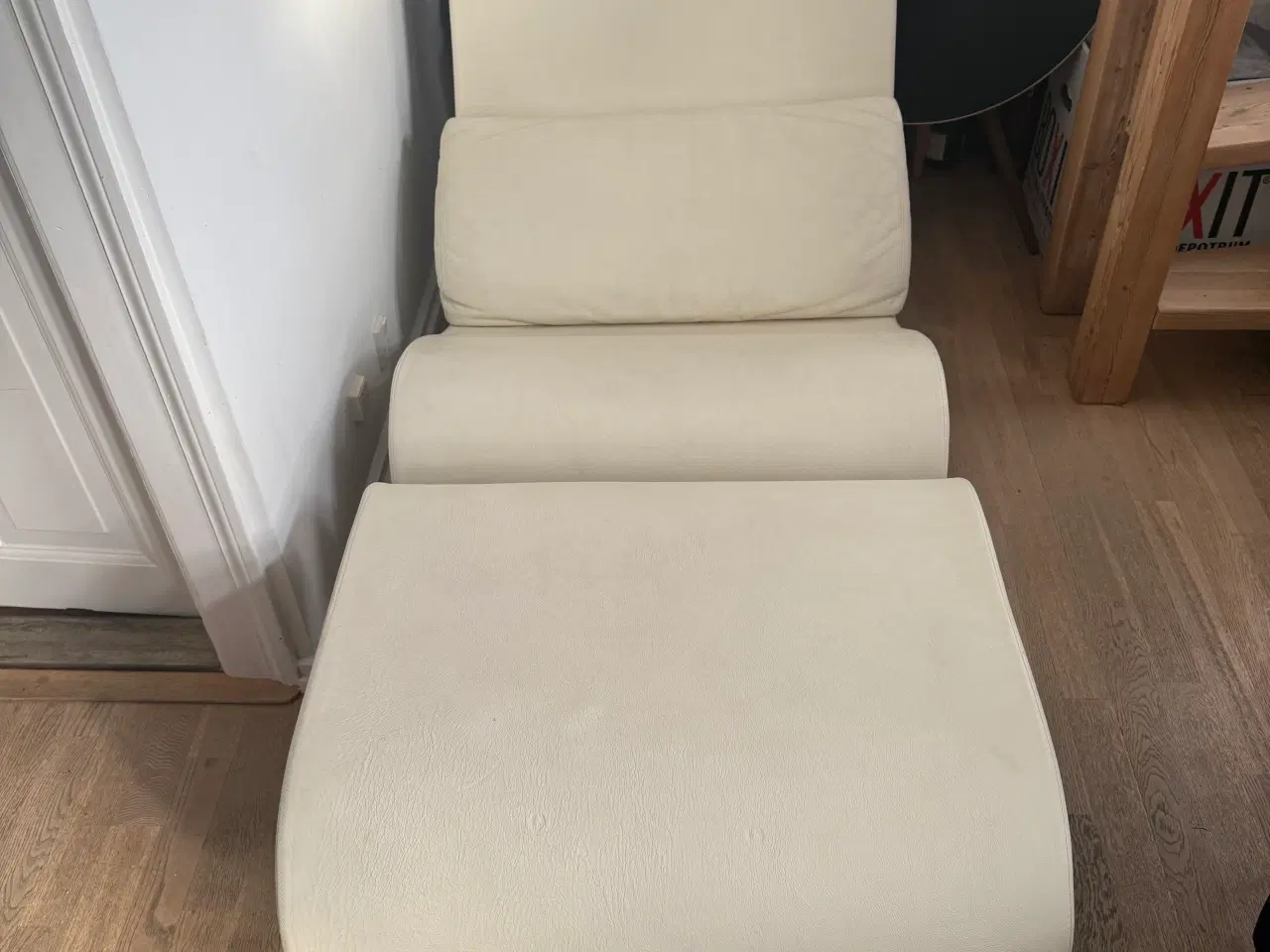 Billede 2 - Jørn Utzon signeret loungestol model Aurora