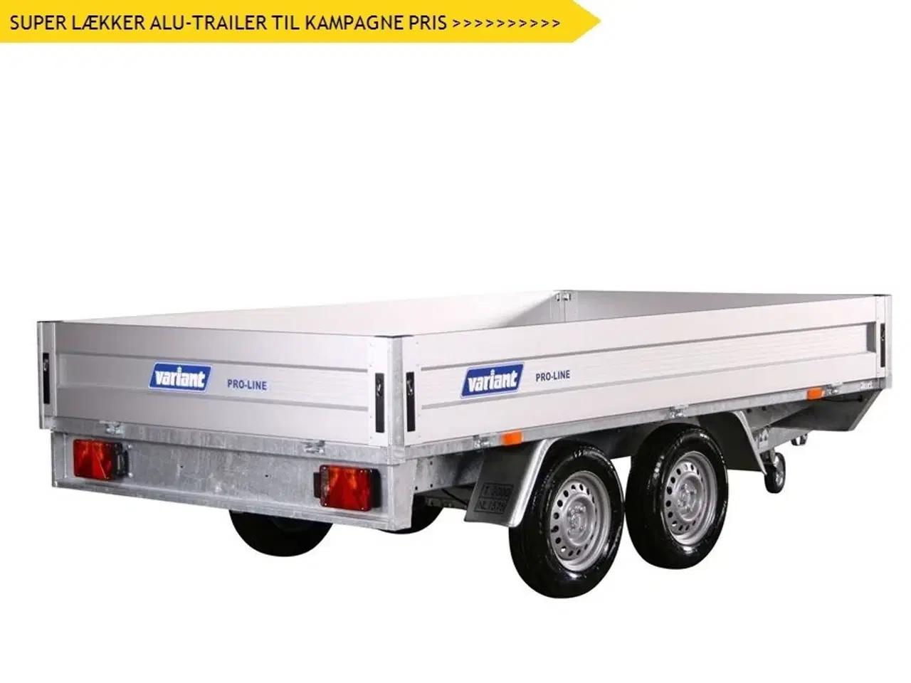 Billede 1 - 2025 - Variant 2018 P3 ALU   KAMPAGNEPRIS / Pris er inkl. moms.  Nr. plade : 890,- kr.