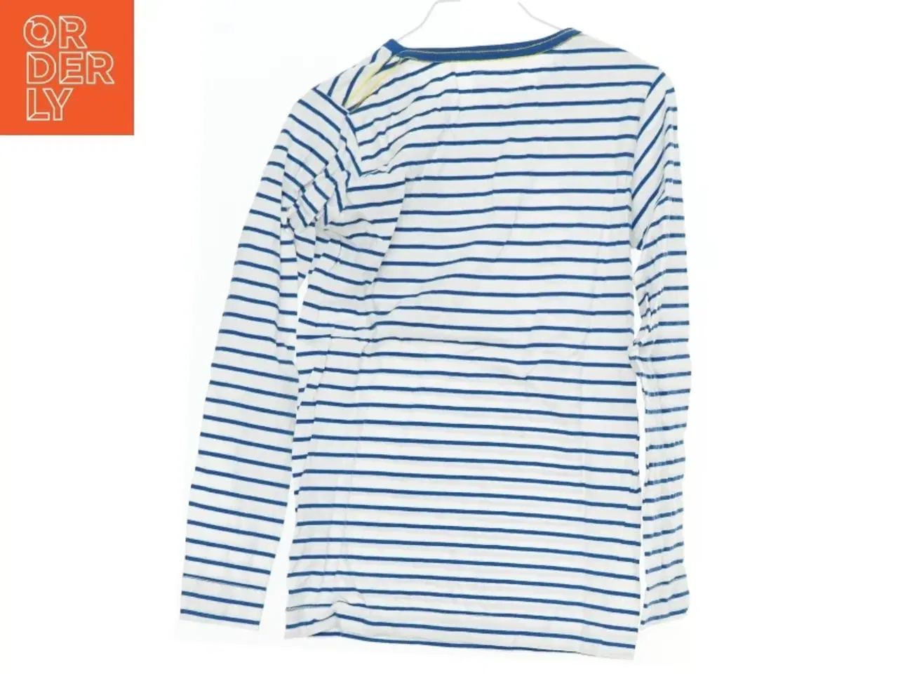 Billede 2 - Langærmet T-shirt med blå striber fra Phister & Philina (str. 134)