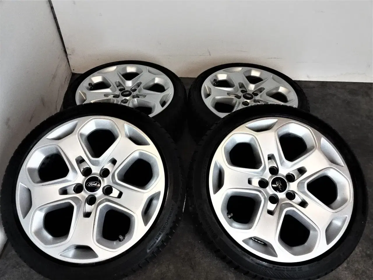 Billede 2 - 5x108 18" ET55 Ford ST Titanium vintersæt 