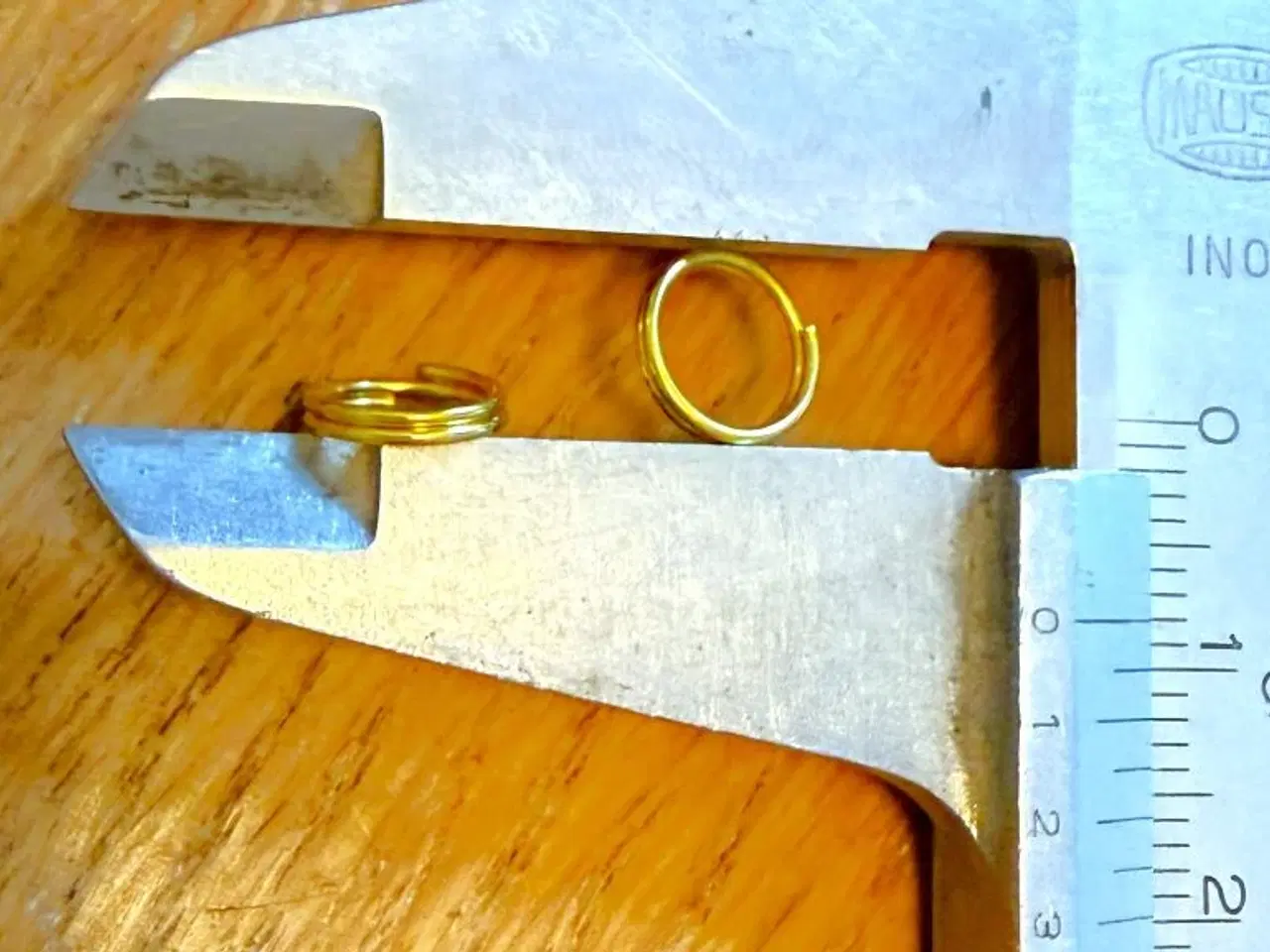 Billede 10 - Dobbeltviklede mikro-nøgleringe til smykker