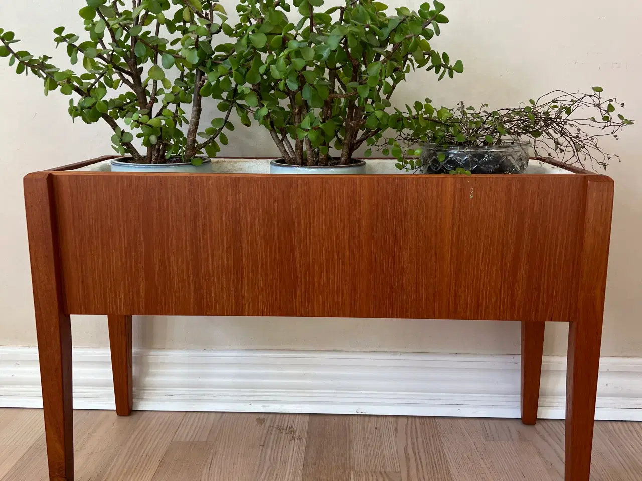 Billede 1 - Smuk retro teak blomsterkasse fra 60’erne 