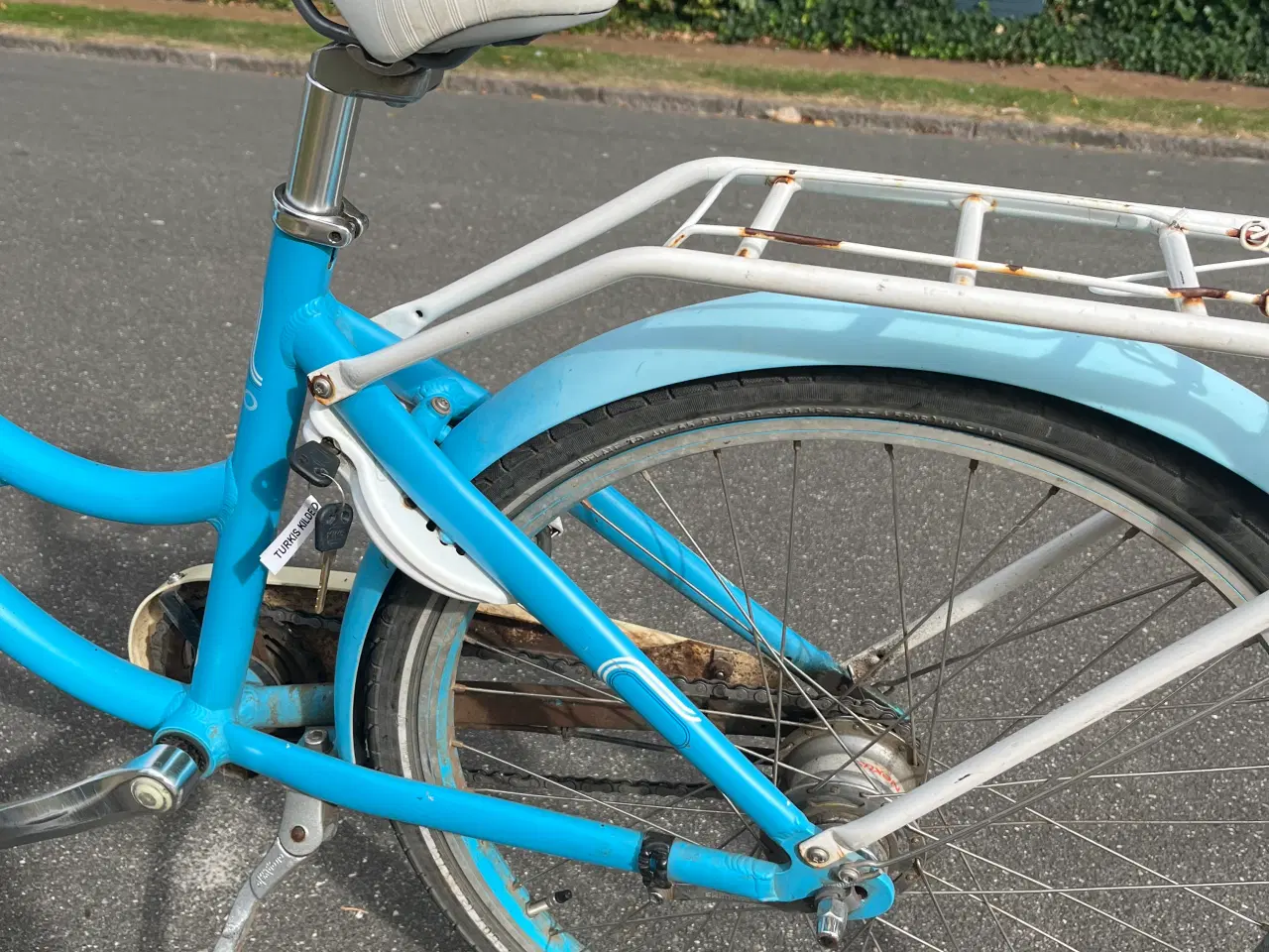 Billede 5 - Turkis Kildemoes pige 24# cykel sælges