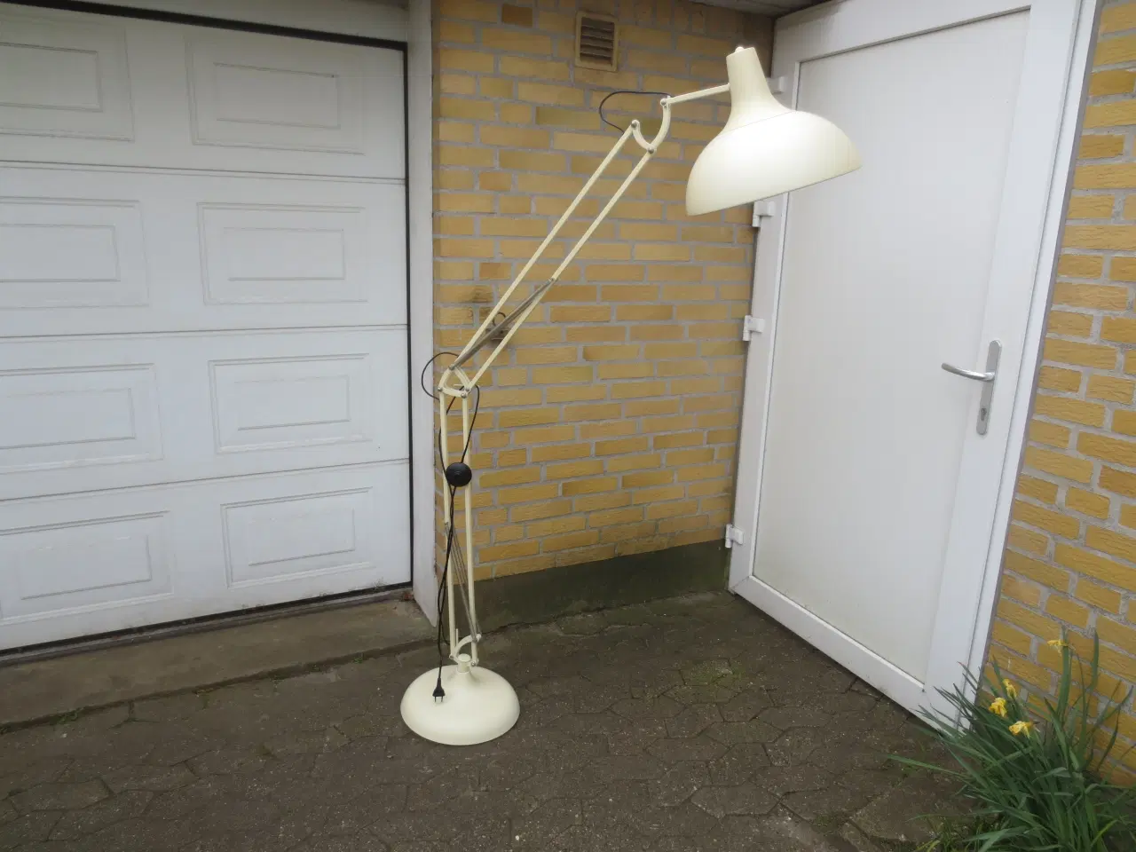 Billede 1 - 1 stk Retro Standerlamper Højde 178 cm 