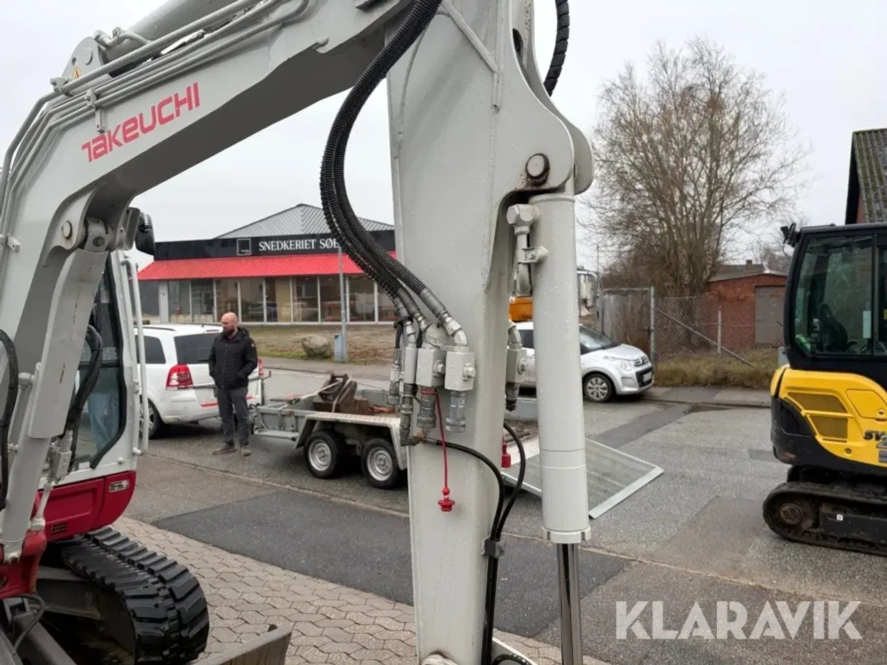 Billede 10 - Gravemaskine Takeuchi TB240 4 ton