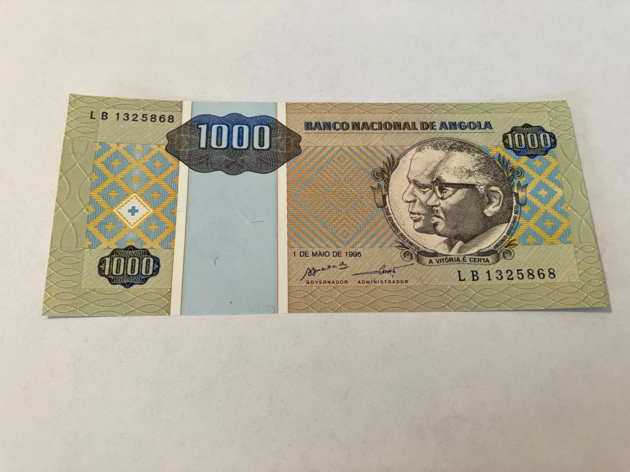 Billede 1 - 1000 Kwanzas Angola 1995