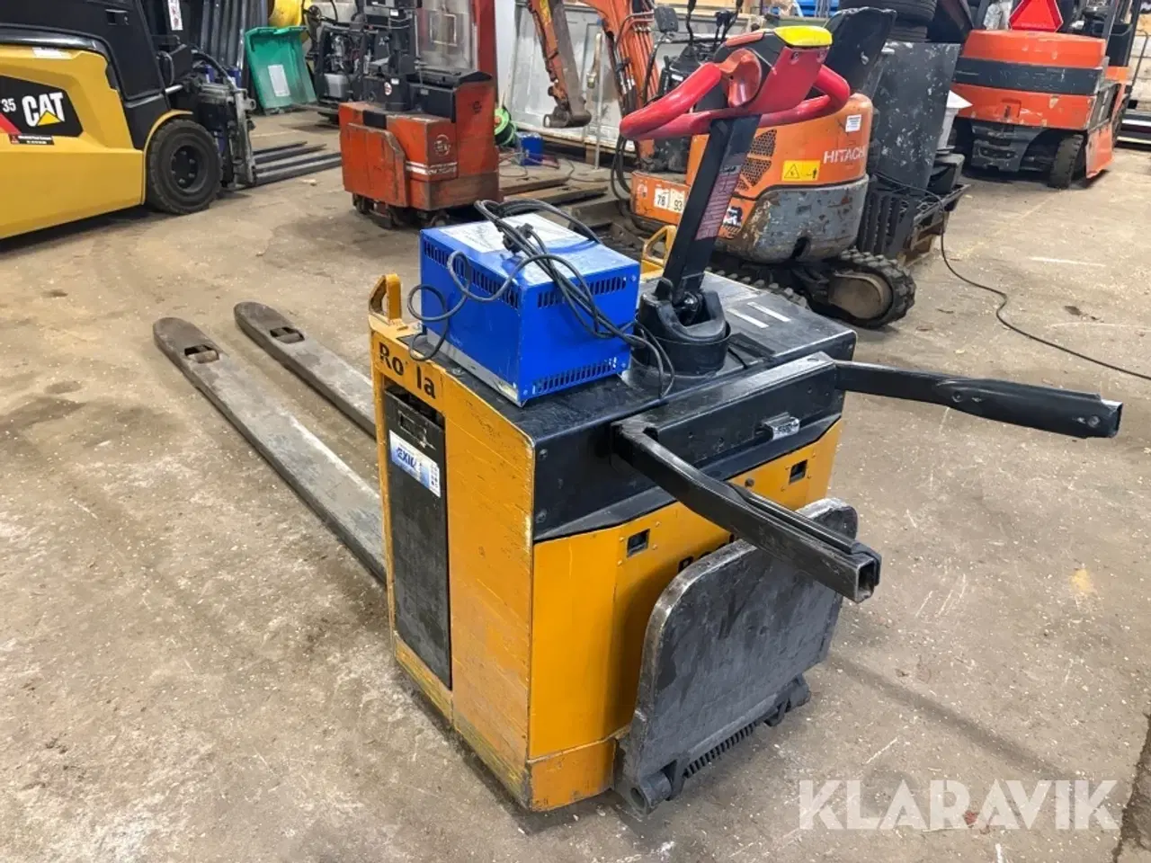 Billede 6 - Palleløfter Rocla TP22 - med ekstra lange gafler