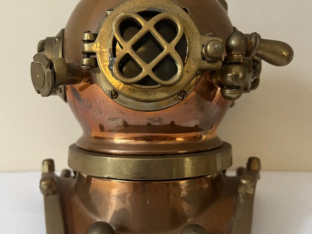 Billede 1 - Smuk gammel dekorativ udstillings dykkerhjelm