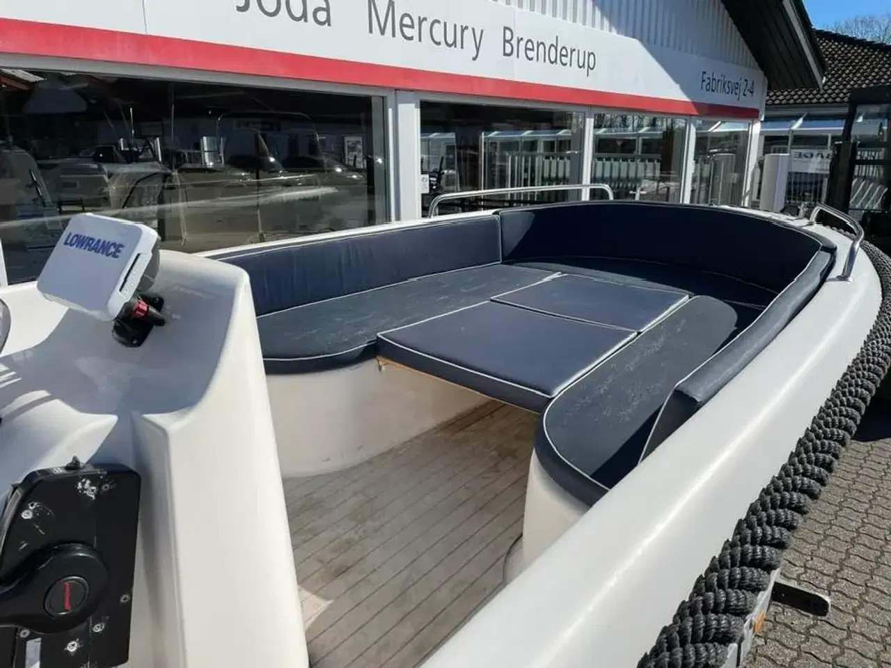 Billede 4 - 500 Classic med 40 hk Mercury-EFI 4 takt og Brenderup trailer - Anvisningssalg