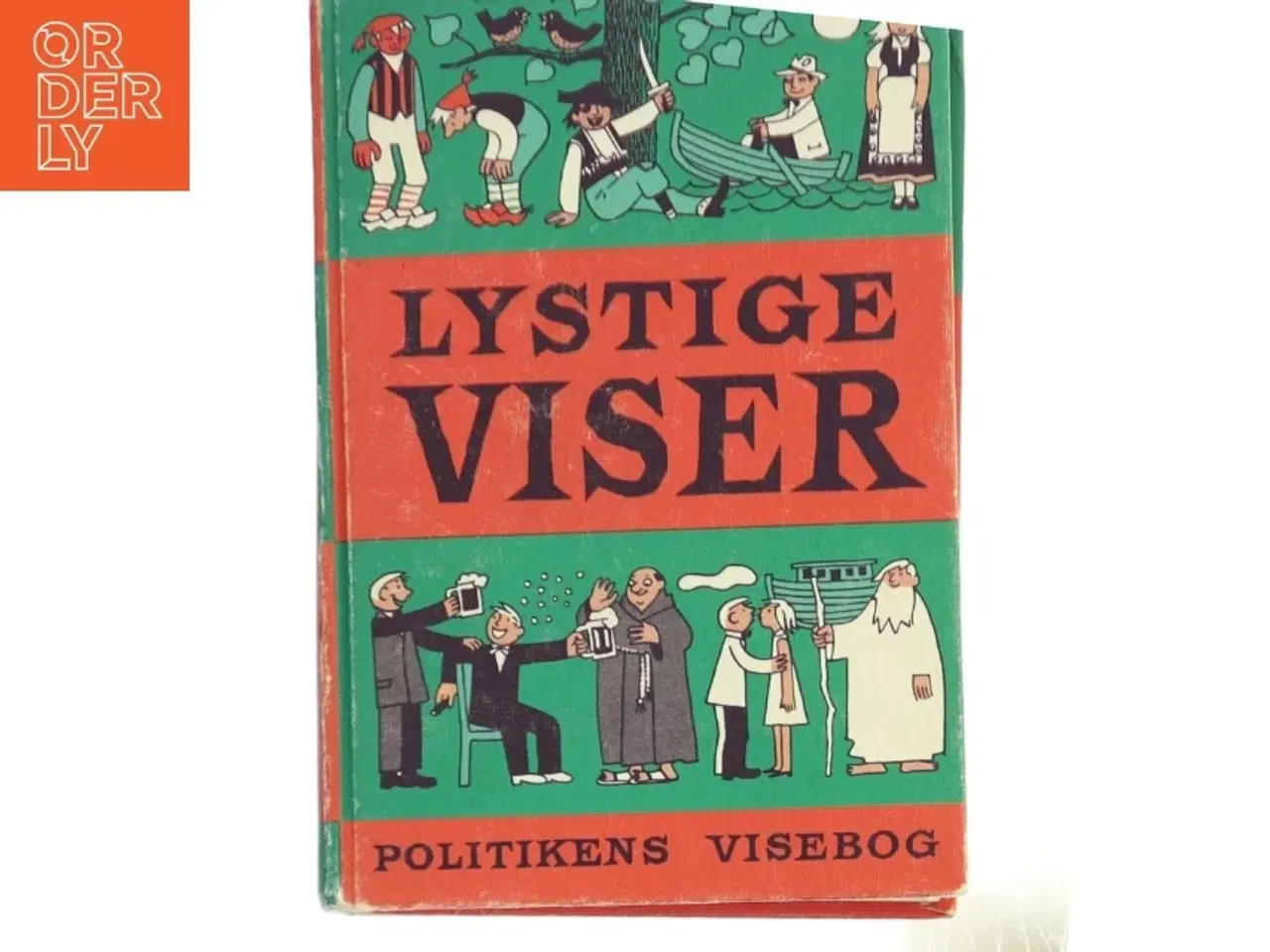 Billede 1 - Lystige Viser af Ikke specificeret (Bog)