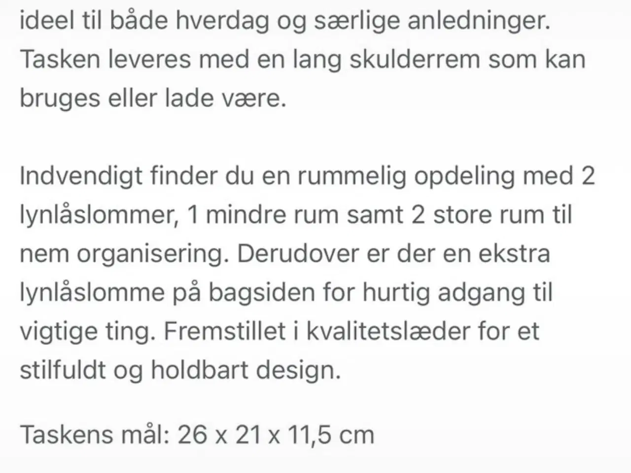 Billede 8 - Taske