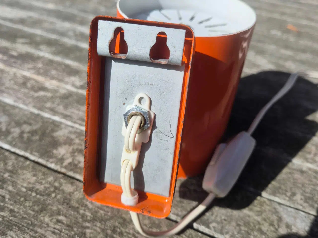 Billede 16 - Herlig orange væglampe 