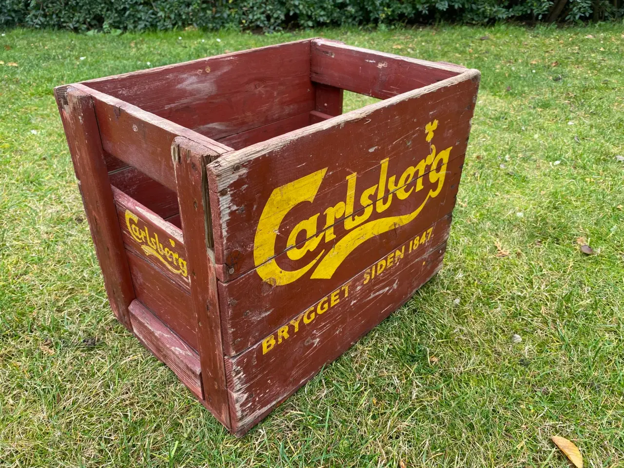Billede 3 - Ølkasse i træ fra bryggeriet Carlsberg