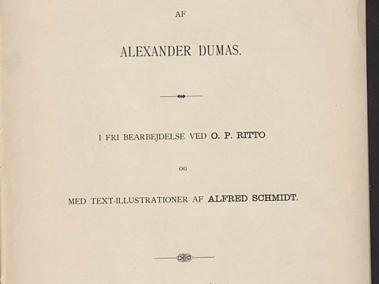 Billede 2 - Alexandre Dumas: Kaptajn Pamphilius