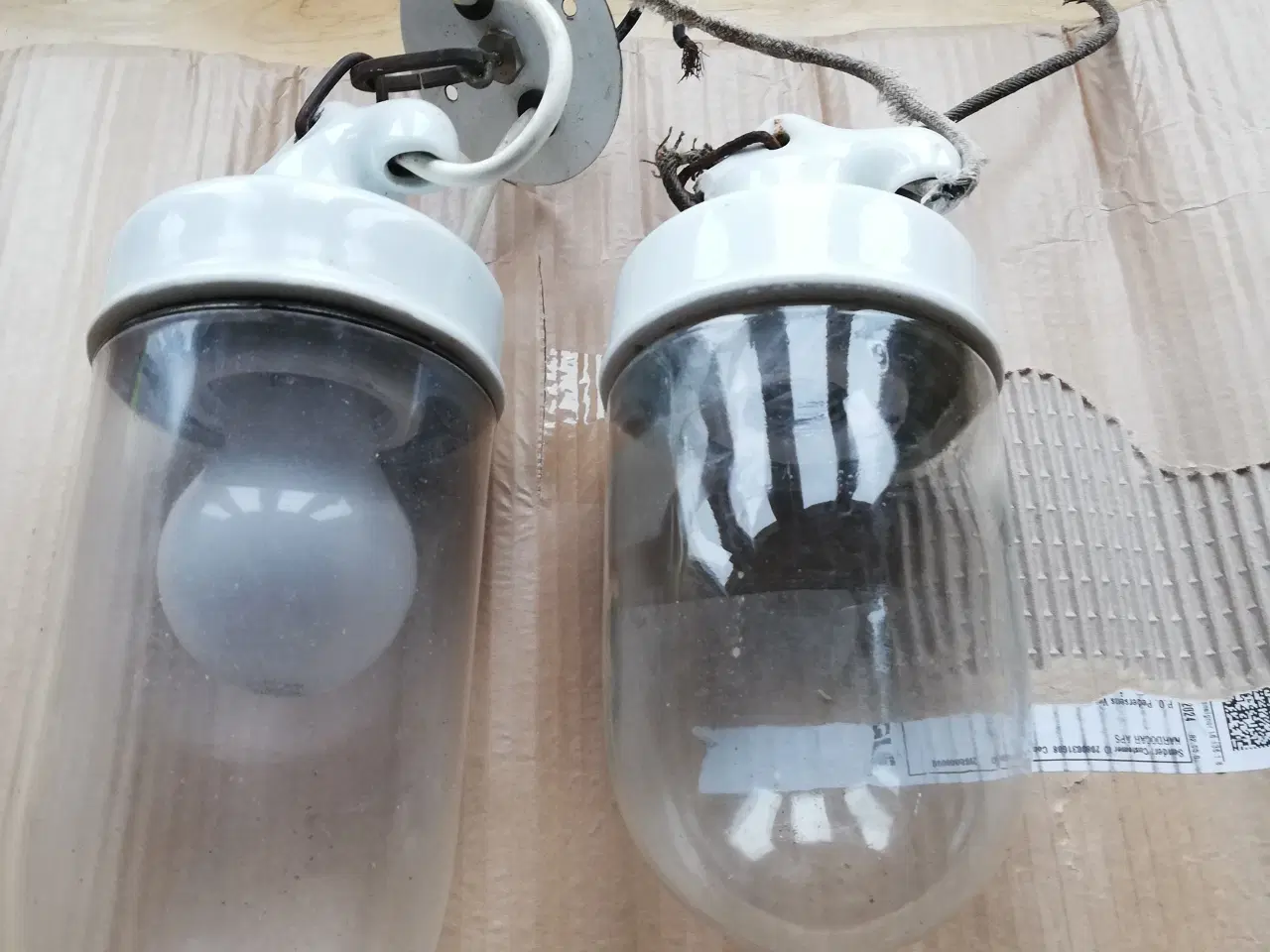 Billede 2 - Loftlampe med keramisk fatning