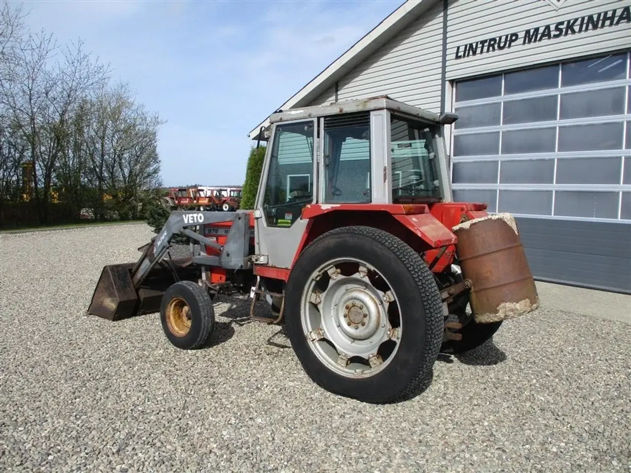 Billede 3 - Massey Ferguson 675 Speedshift med frontlæsser