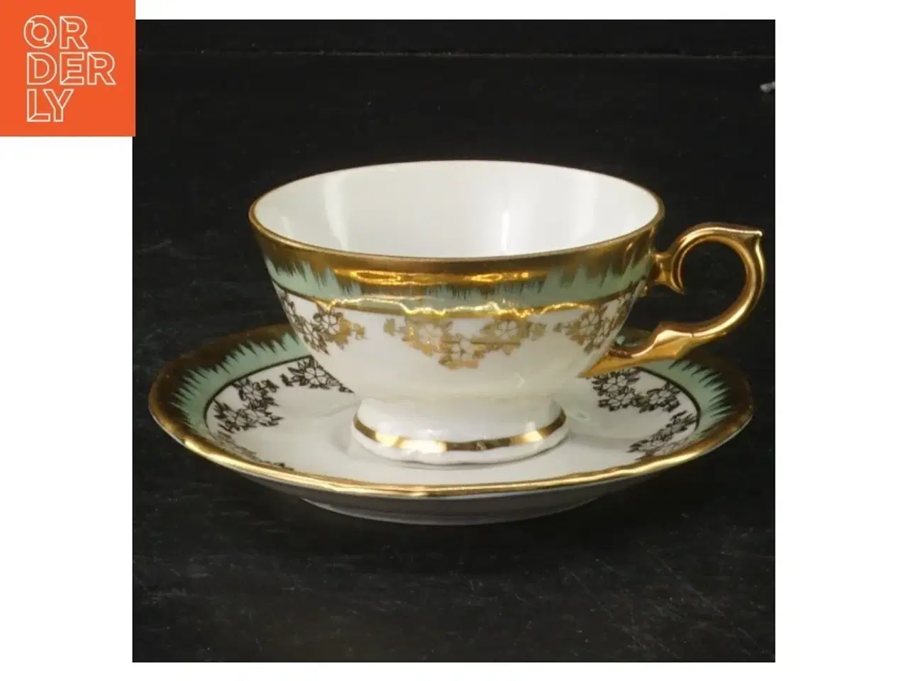 Billede 1 - Porcelæns tekop og underkop fra Tyskland