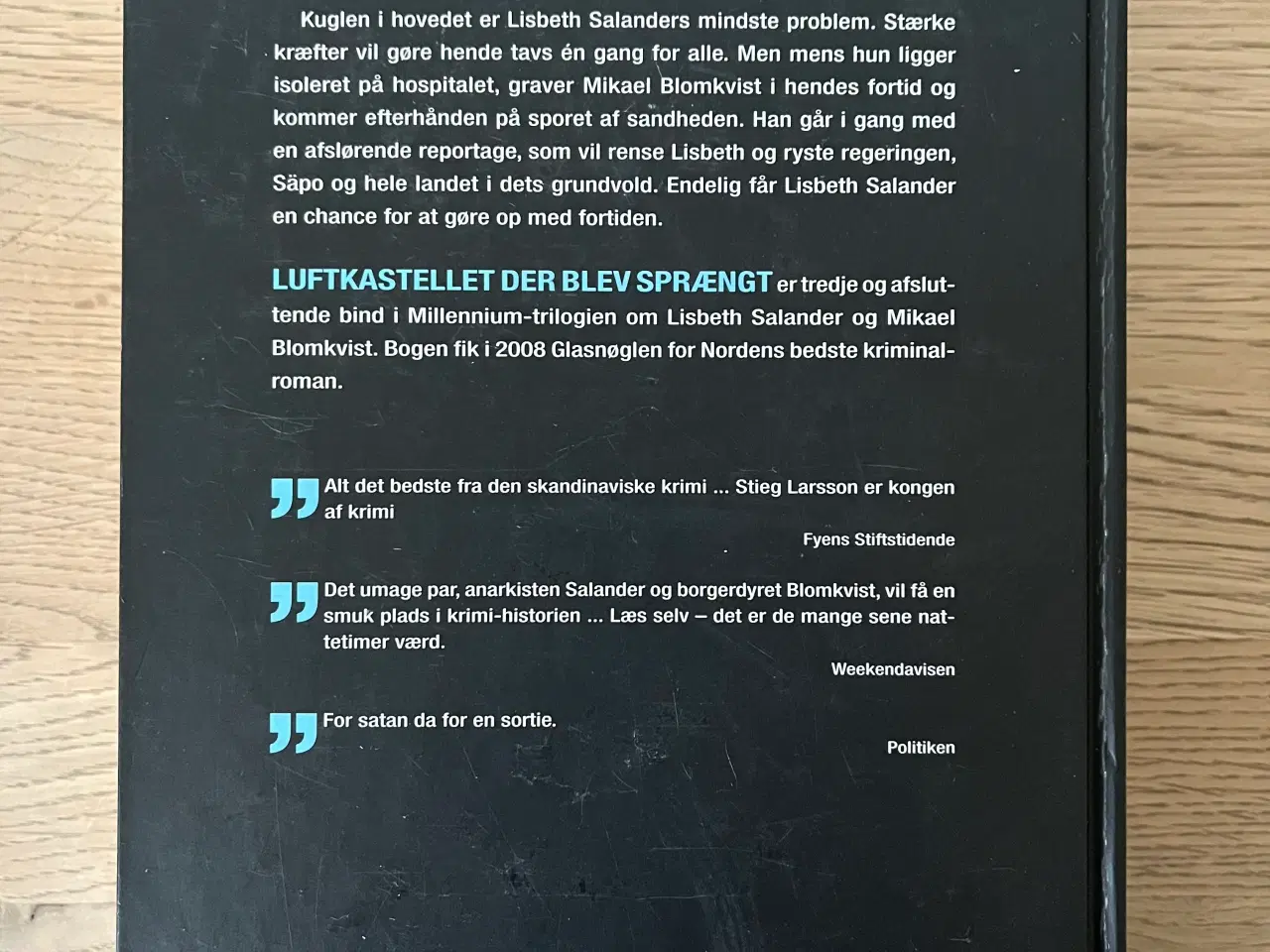Billede 2 - Stieg Larsson - Luftkastellet der blev sprængt