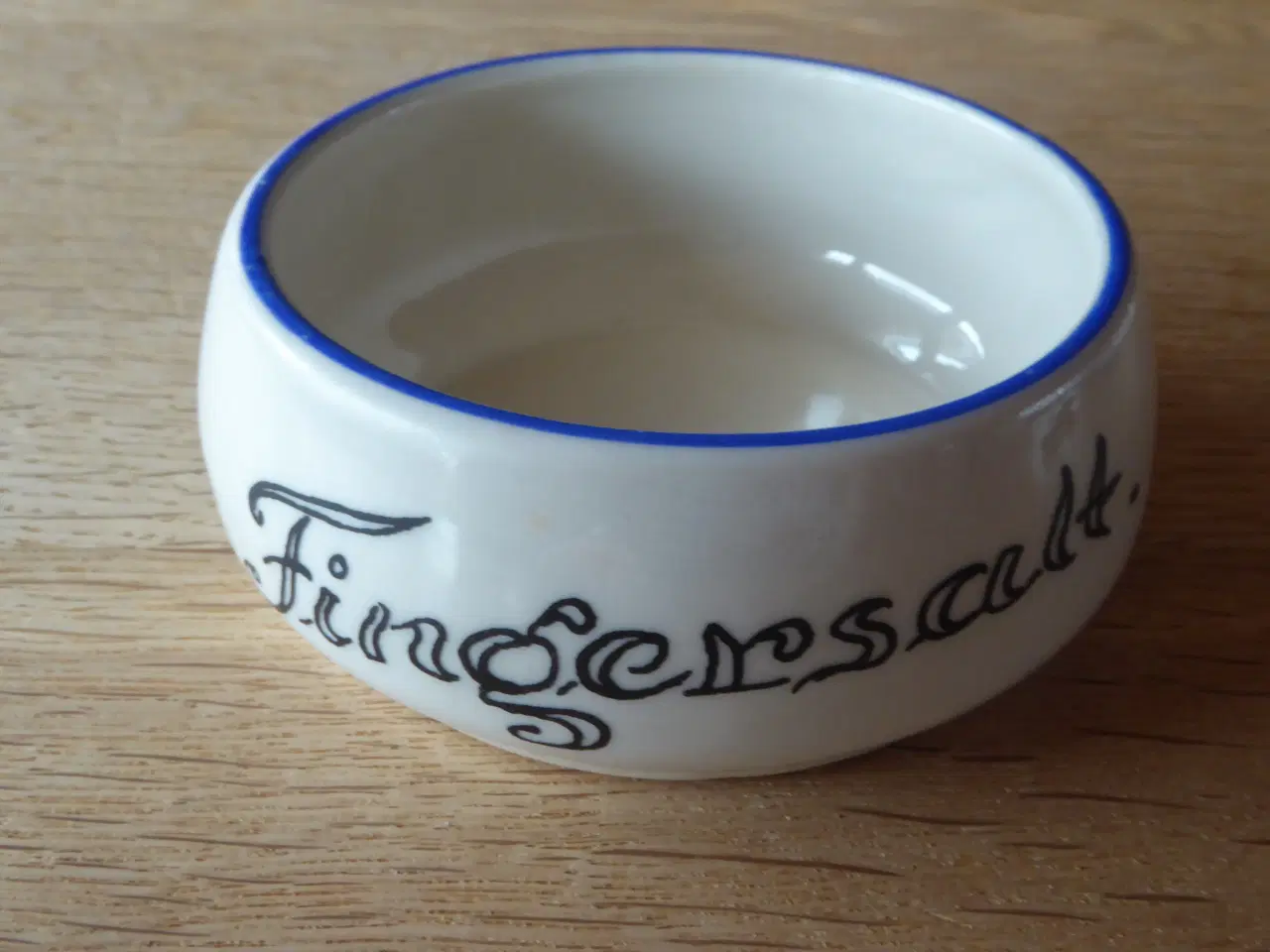 Billede 5 - SALTSKÅL med ske - SALTSKÅL fingersalt