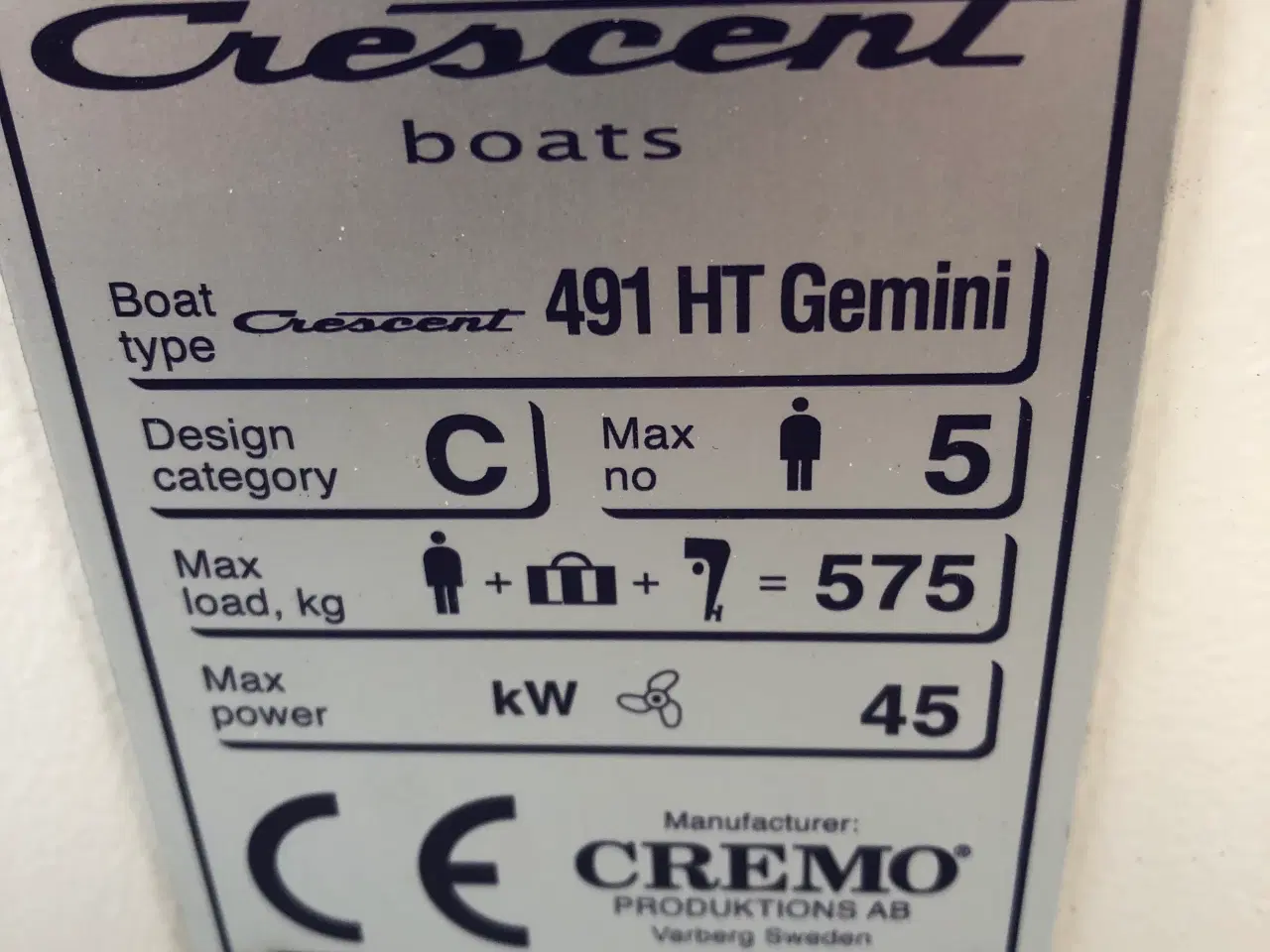Billede 3 - Crecent Gemini 491 HT