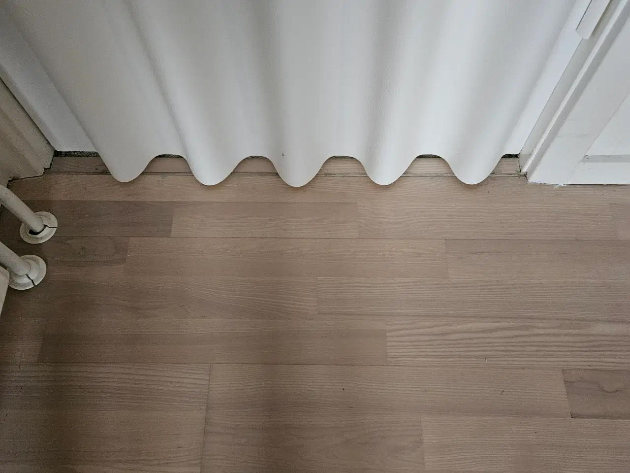 Billede 3 - Foldedør i hvidt skind (isoleret)